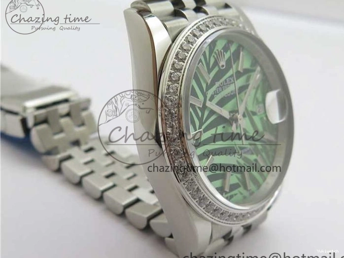 Bracelet 1:1 BP Best on Edition DateJust Dial SS 36 Green Maker New Jubilee 126284 0414